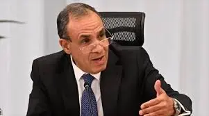 El ministro de Exteriores egipcio, Badr Abdelaty. (Fuente externa)