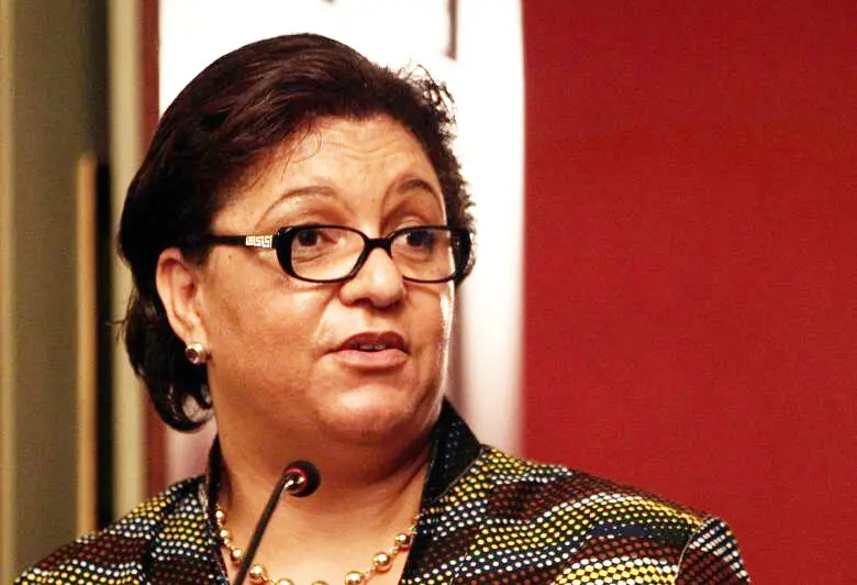 La representante especial de la ONU para Libia (UNSMIL), Hanna Tetteh. (Fuente externa)