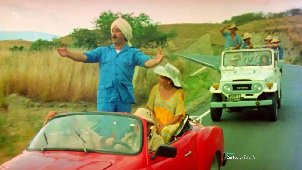 Fotograma de la película colombiana 'El embajador de la India'.