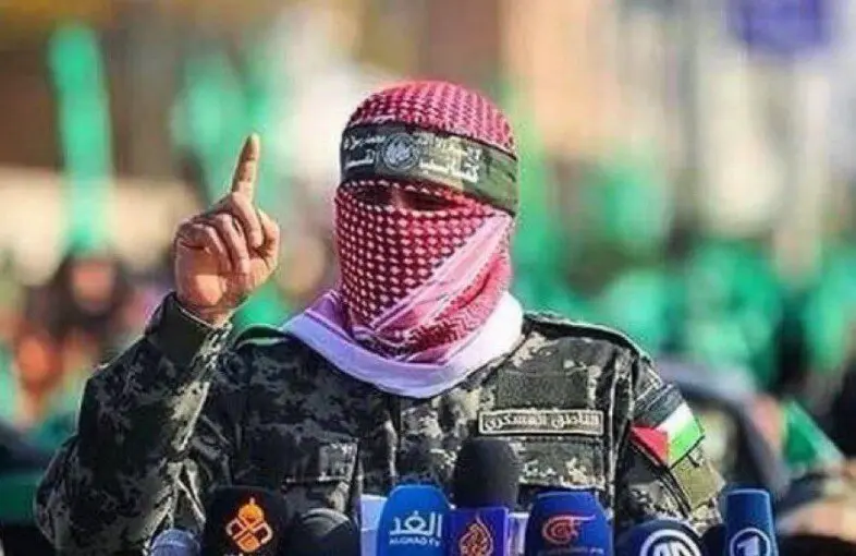 Portavoz del brazo armado de Hamás (las Brigadas al Qasam), Abu Obeida. (X)