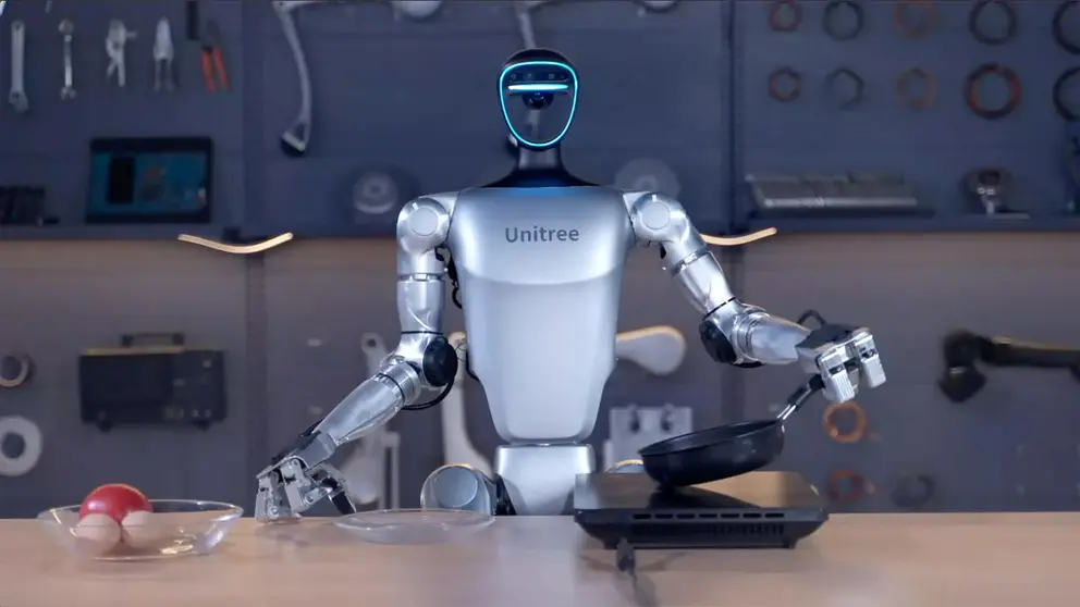 El robot  Unitree G1. (Fuente externa)