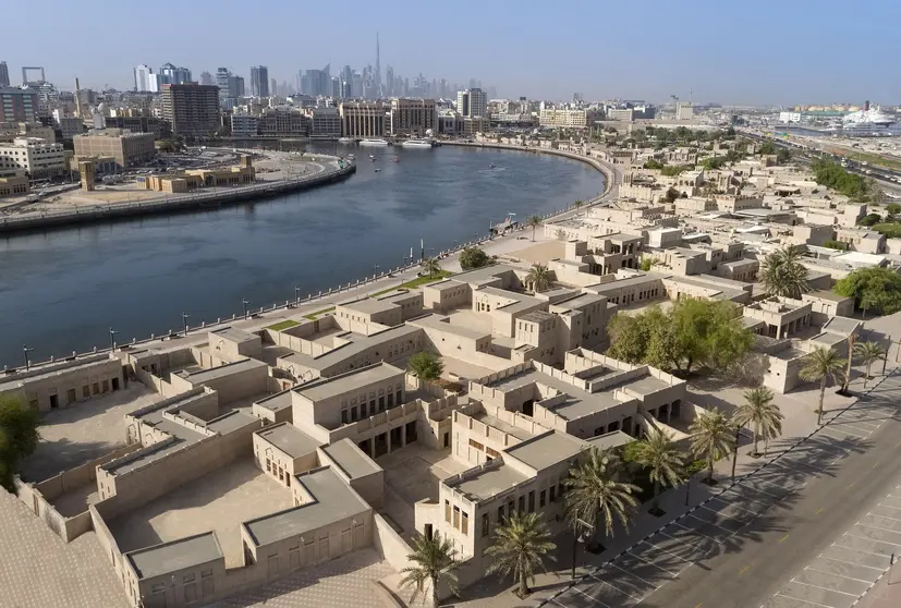 Imagen áerea del Museo Al Shindagha. (WAM)