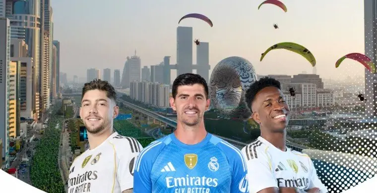 Promoción de la Dubai Run. (Real Madrid)
