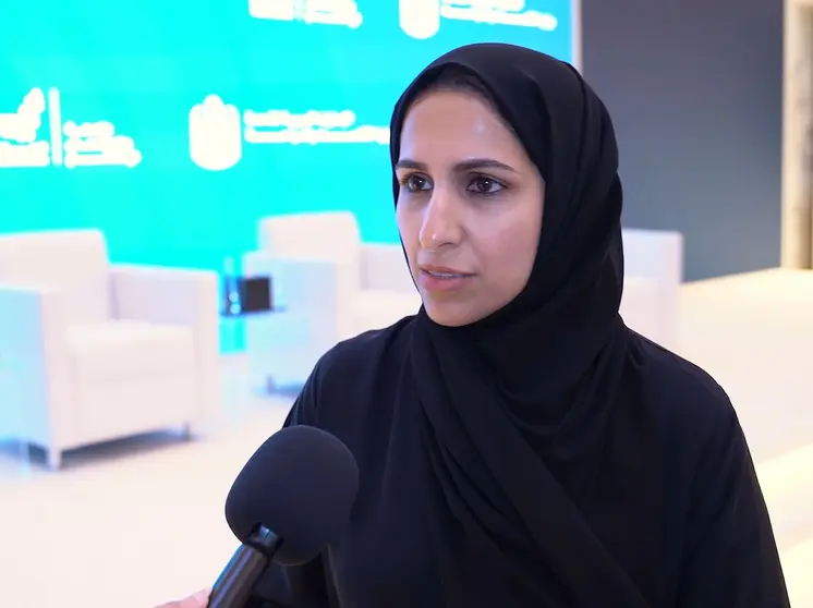 La directora general del Fondo Khalifa, Mouza Obaid Al Nasri. (WAM)