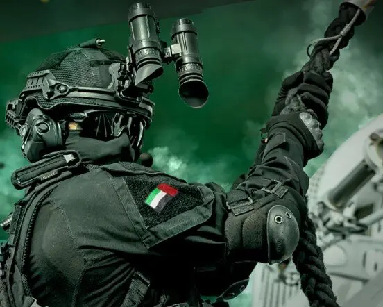 Cartel anunciador del desafí. (Policía de Dubai)