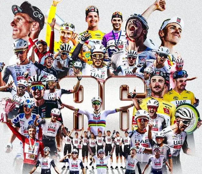 UAE Team Emirates. (X)