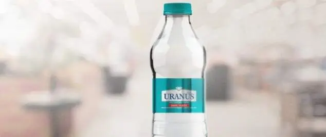 Una botella de agua Uranus Star. (X)