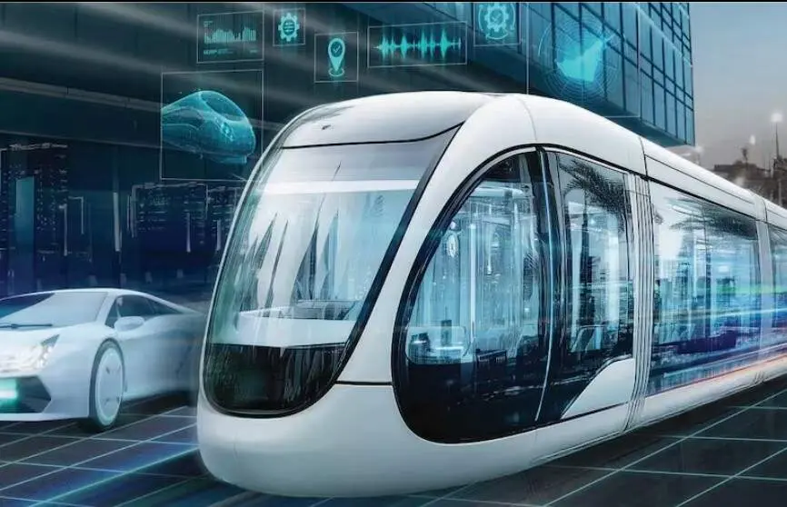 Representación del tranvía sin vías. (RTA)