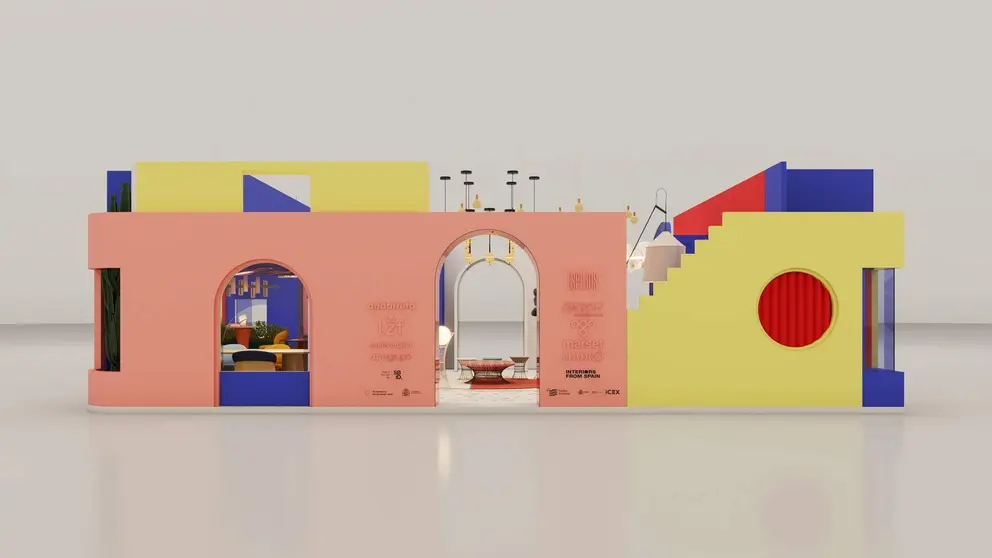 Pabellón español en  Downtown Design 2025. (Cedida)