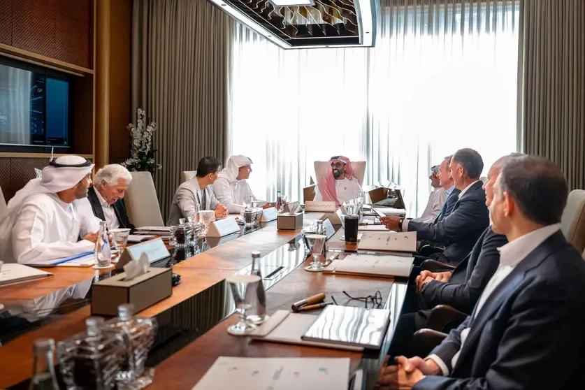 Reunión de fin de año del Consejo de Administración de G42. (WAM)