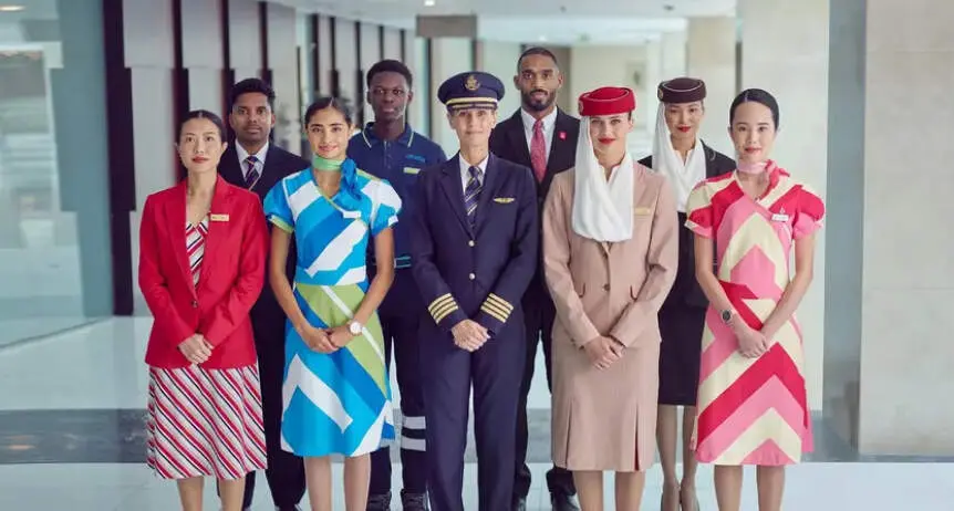 Profesionales de Emirates Group. (WAM)