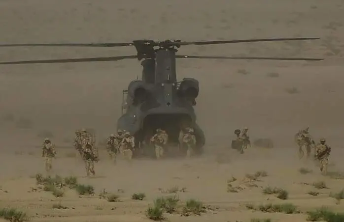 Maniobras militares en EAU. (WAM)