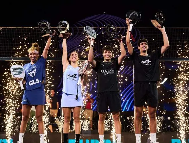 Los Campeones Padel 1 dubai 2025. (X)