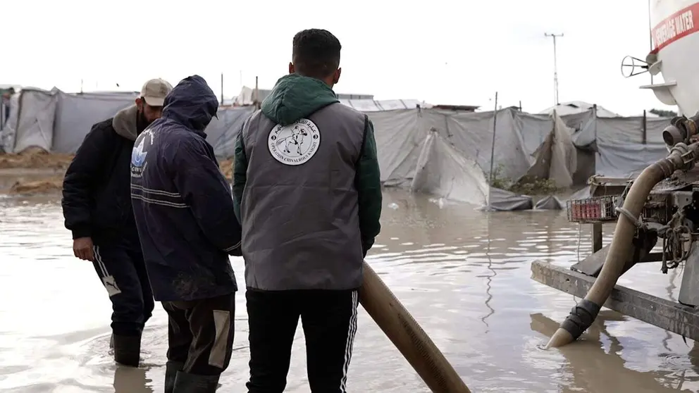 Actuaci&oacute;n de Emiratos &Aacute;rabes en la Franja de Gaza. (WAM)