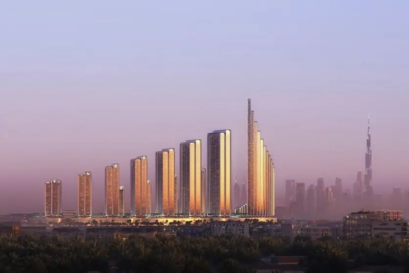Ciudad Mercedes-Benz en Dubai. (Instagram)