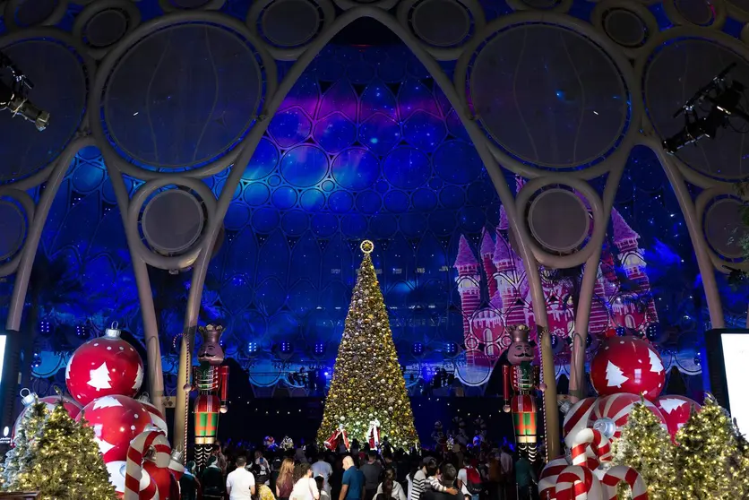 Expo City Dubai celebra las fiestas navide&ntilde;as. (Cedida)