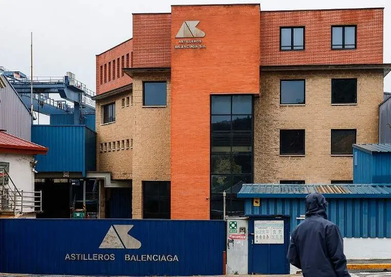 Planta de Astilleros Balenciaga en Zumaia. (Fuente externa)
