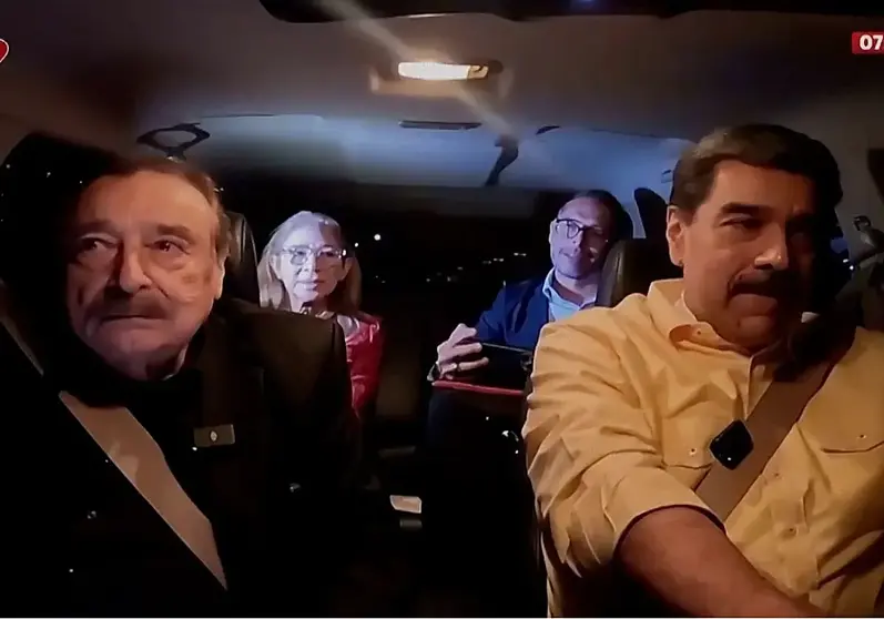 &Uacute;ltima aparici&oacute;n de Maduro antes de ser capturado por Estados Unidos. (Redes sociales)