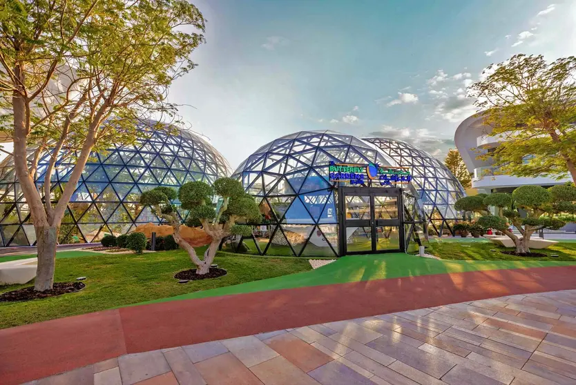 Jard&iacute;n de mariposas en Abu Dhabi. (X)