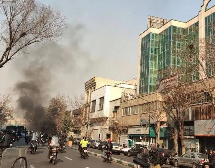 Protestas en Teher&aacute;n. (X)