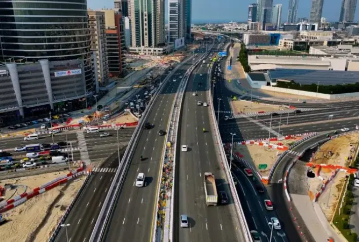 Calle Hessa en Dubai. (RTA)