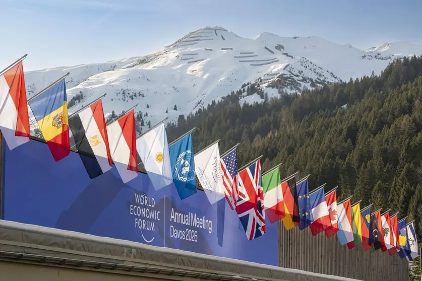 Foro Econ&oacute;mico Mundial 2026 en Davos. (X)