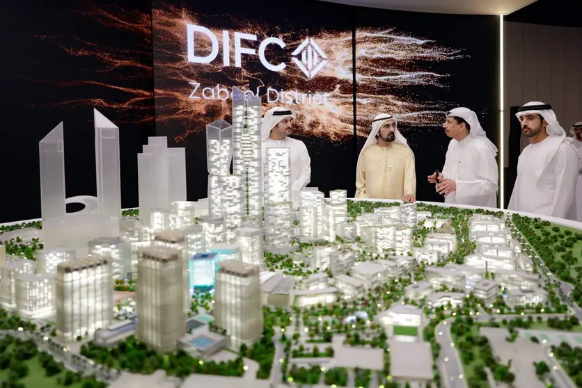 Presentaci&oacute;n de la ampliaci&oacute;n del DIFC. (Dubai Media Office)