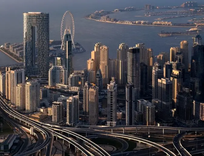 Una imagen de Dubai Marina. (X)