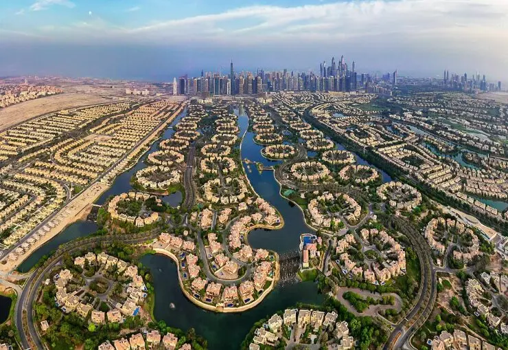 Jumeirah Islands de Dubai. (X)