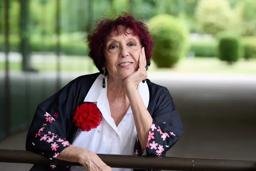 Maruja Torres en una foto de Jesús Ugalde.