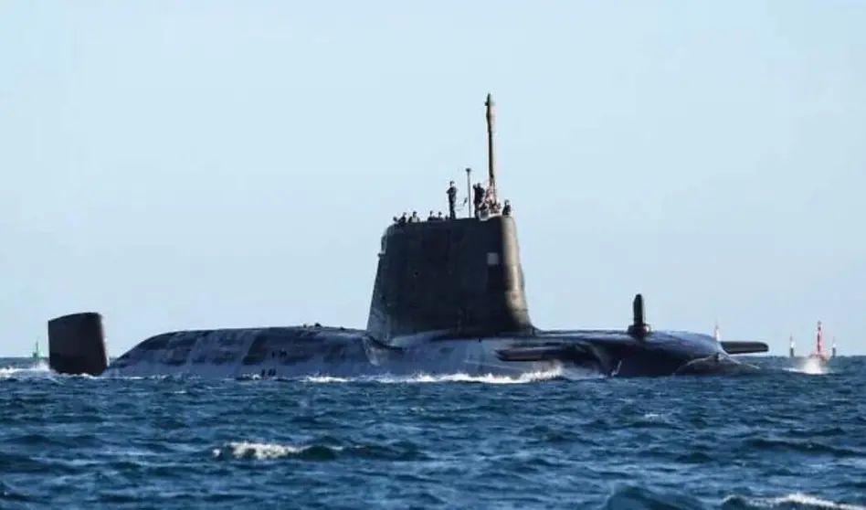 El submarino brit&aacute;nico HMS Anson. (X)