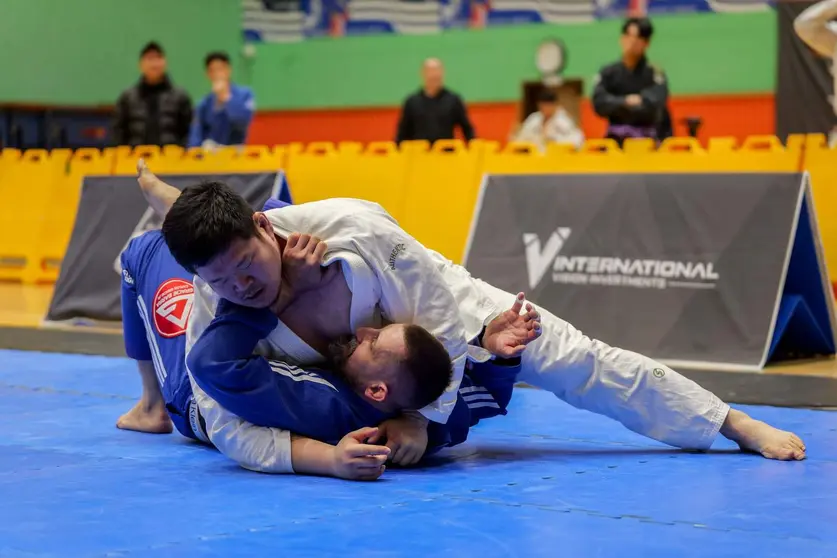 El Campeonato Nacional Abu Dhabi Jiu-Jitsu Pro en Corea ha concluido con una amplia participaci&oacute;n internacional. (WAM)
