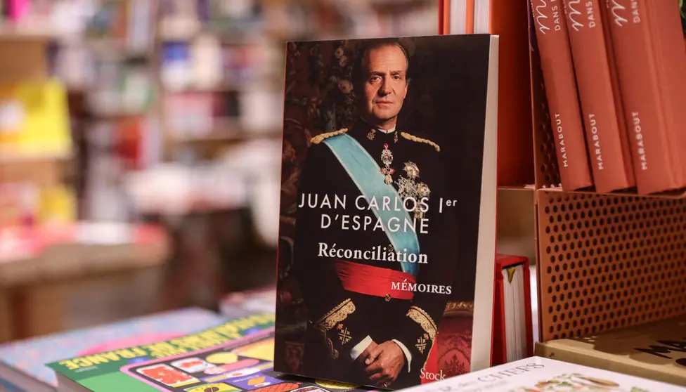 Portada del libro que recoge las memorias de Juan Carlos I. (Fuente externa)