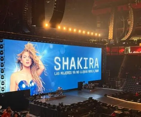 Un concierto de Shakira. (X)