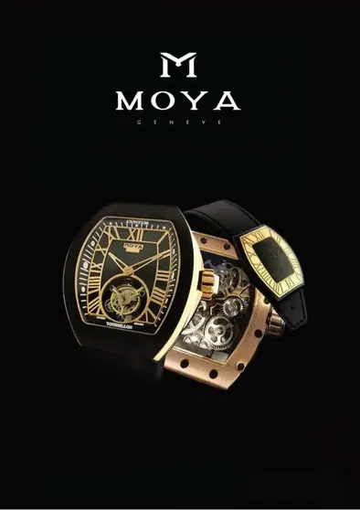 El colombiano &Aacute;lvaro Moya triunfa en Suiza con su marca relojes Moya Geneve. (Fuente externa)