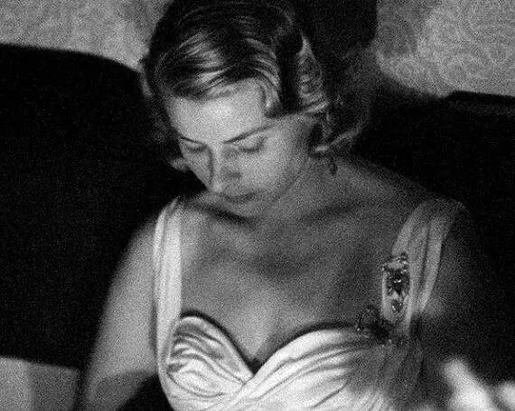 Ingrid Bergman en Cannes en 1956. (X)