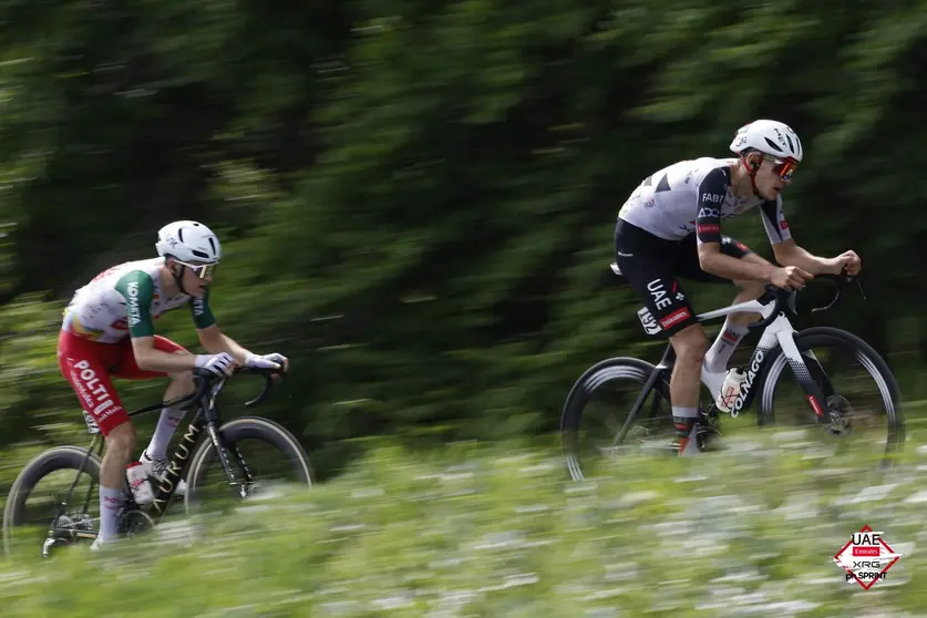 Una subida en el Giro de Italia 2026. (UAETeamEmirates)
