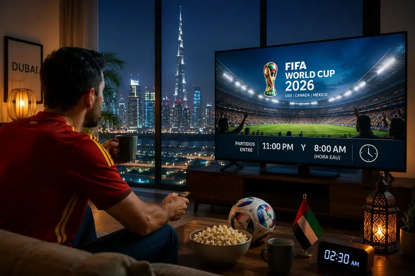 Imagen ilustrativa sobre el Mundial de F&uacute;tbol 2026. (IA)