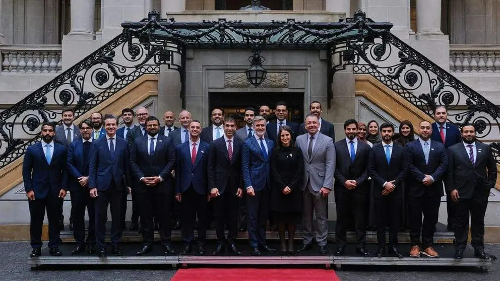 La delegaci&oacute;n comercial emirat&iacute; en Am&eacute;rica Latina. (WAM)