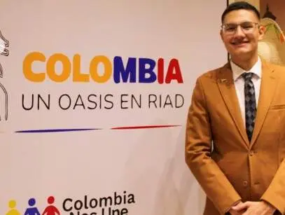 Un momento de la inauguraci&oacute;n del museo colombiano en Riad. (Instagram)