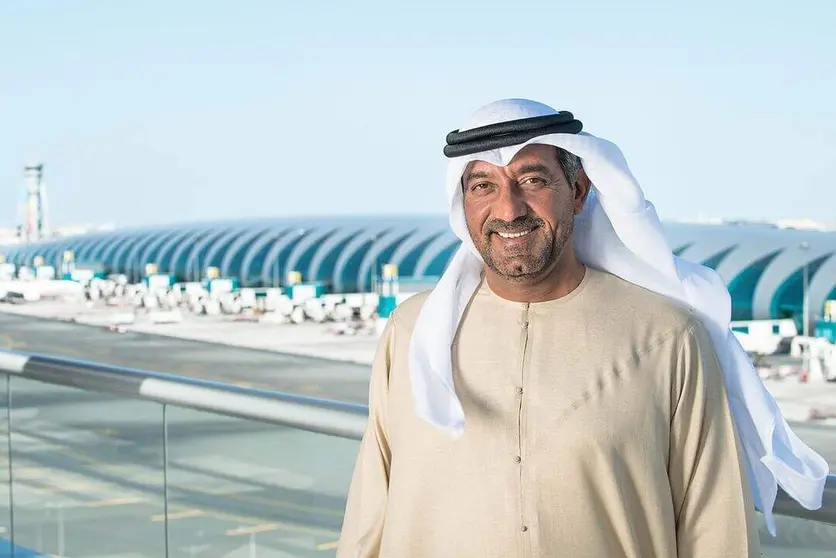 El Jeque Ahmed bin Saeed Al Maktoum, Presidente de la Autoridad de Aviaci&oacute;n Civil de Dub&aacute;i. (WAM)