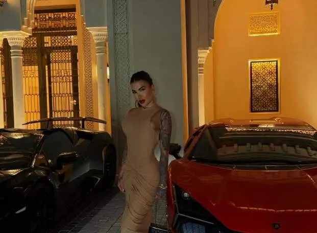 Una imagen de la influencer de su perfil de Instagram.