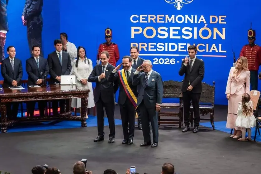 Un momento de la investidura del nuevo presidente de Colombia. (WAM)