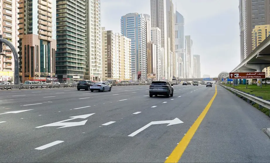 Perspectiva de la Sheikh Zayed Road. (RTA)
