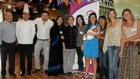 ‘Damas Latinas’ de Dubai ayuda a una escuela argentina. Foto: Brigitta García