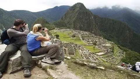 Machu Picchu en Cuzco (Perú).