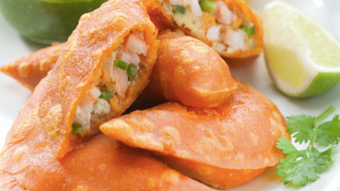 Sabrosas empanadas en el menú de Rosa Mexicano.