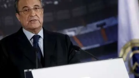 Florentino Pérez, presidente del Real Madrid.