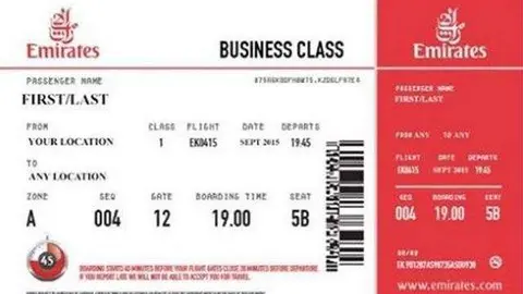 Emirates y Facebook trabajan para eliminar el post falso.