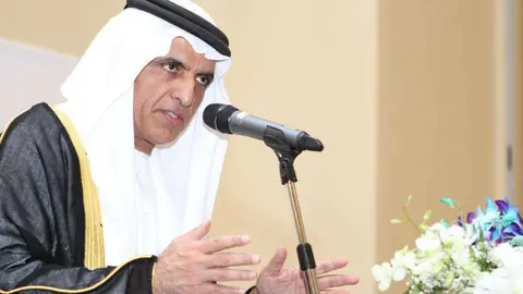 El gobernador de Ras Al Khaimah, jeque Saud Al Qasimi. 